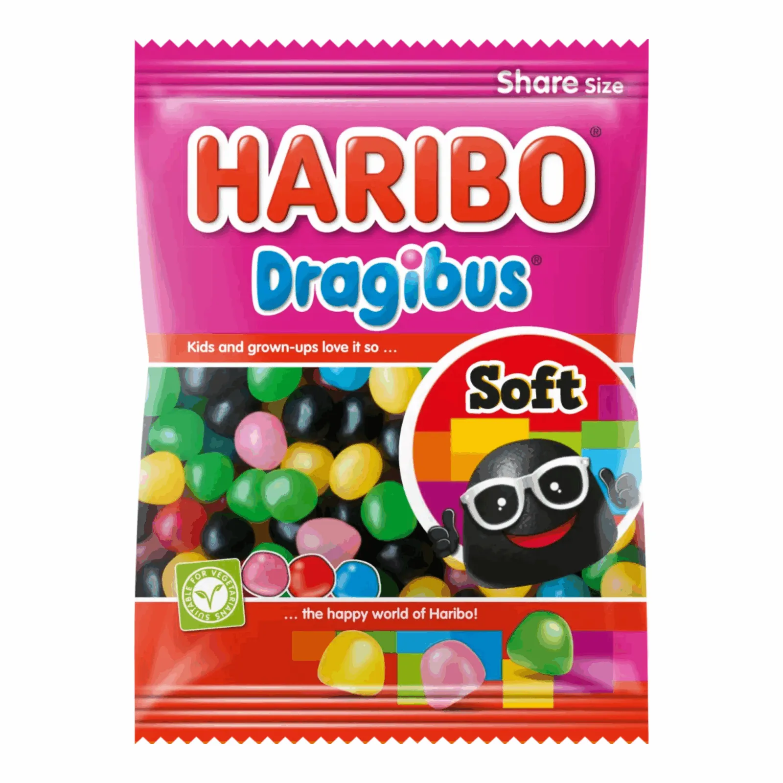 Haribo Dragibus Soft (12x 200gr)
