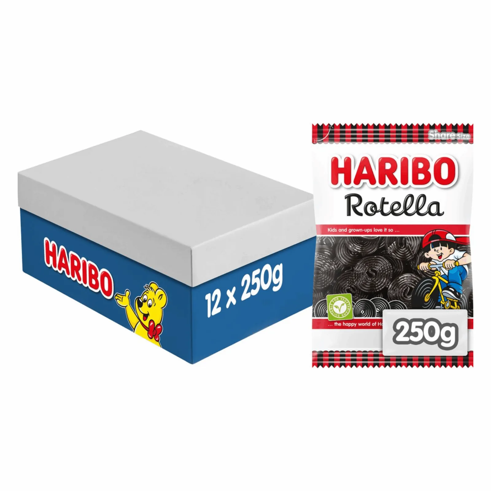 Haribo rotella jo-jo’s zak (12x 250gr)