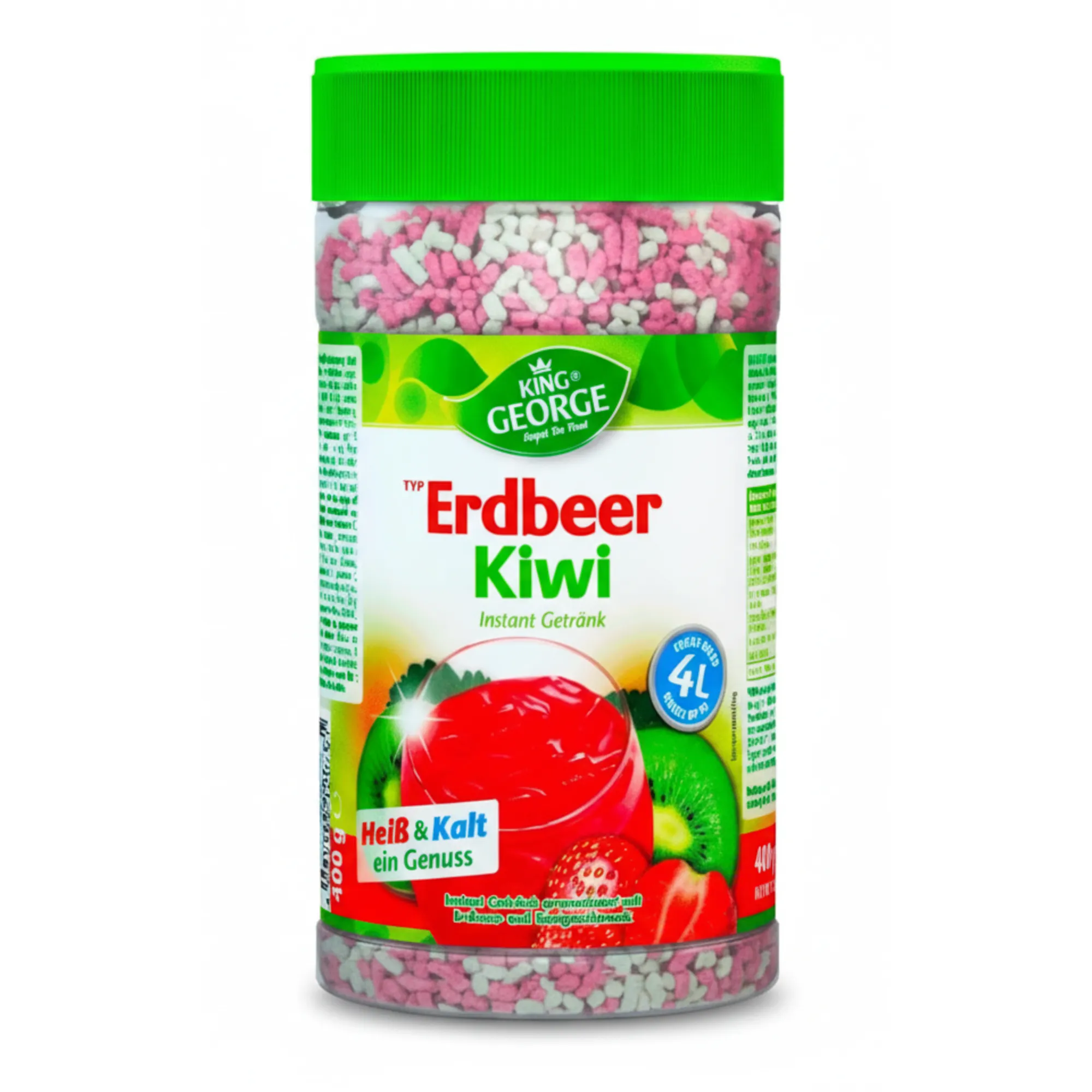 King George Getränk Erdbeer Kiwi (12x 400g)