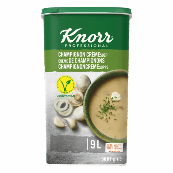 Knorr Champignon Crème Soep (9 liter) - Afbeelding 2