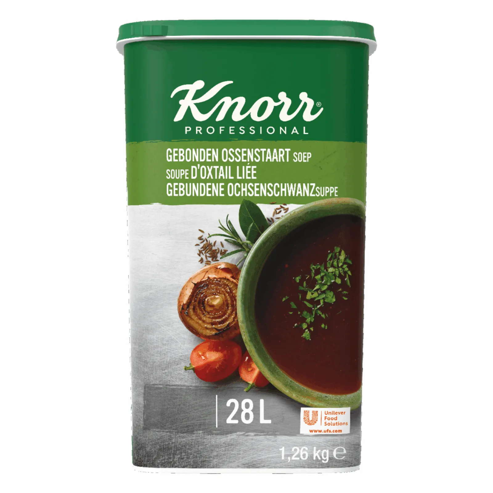 Knorr Gebonden Ossenstaartsoep (28 liter) - Afbeelding 2