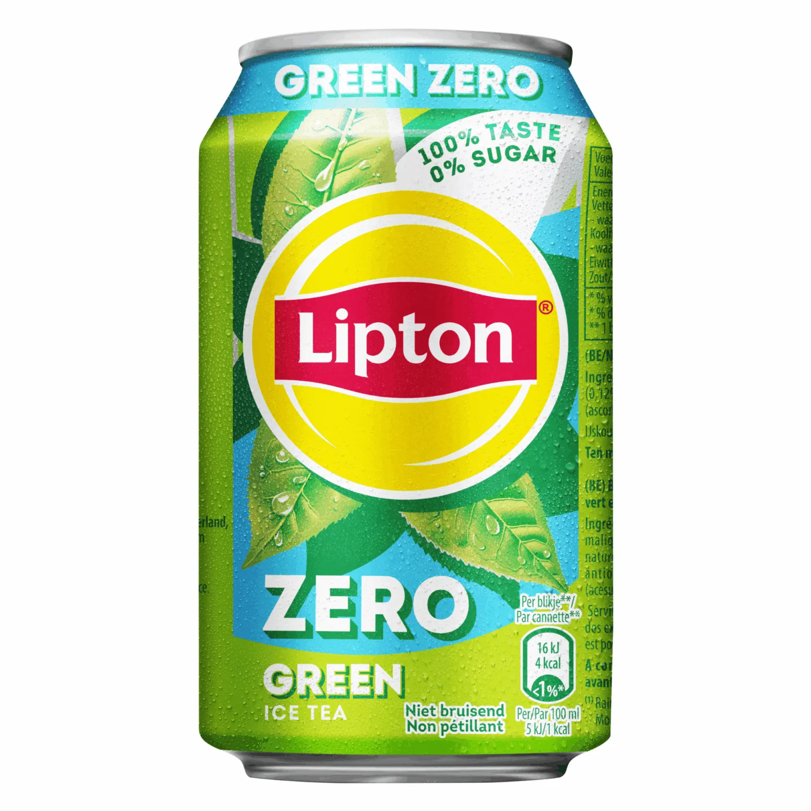 Lipton Ice Tea Green Zero Blik (24x 33cl)