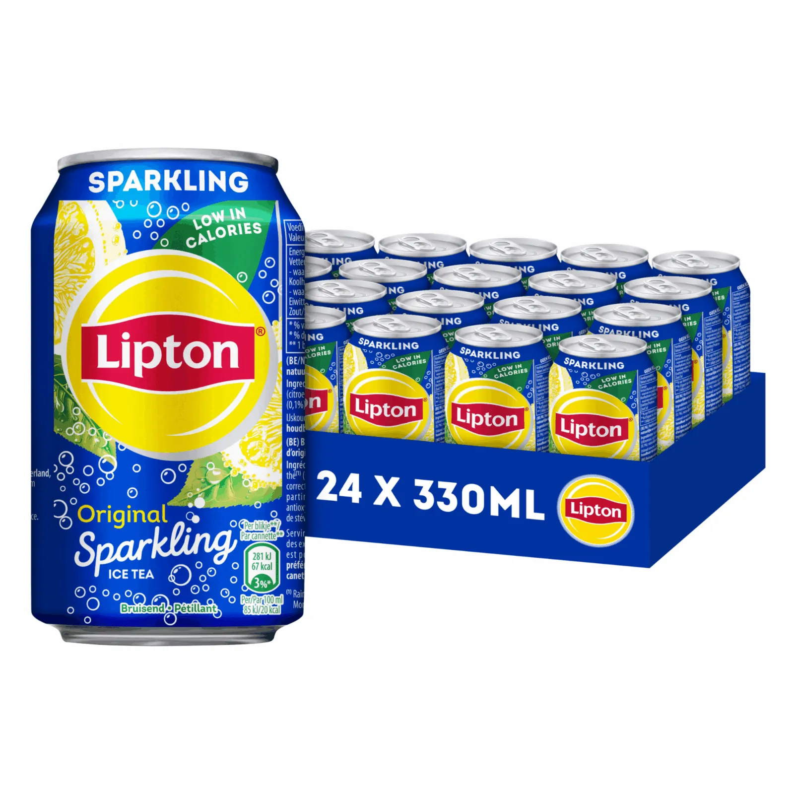 Lipton Ice Tea Sparkling (24x 33cl)