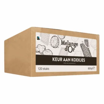 Melange d'Or Keur aan Koekjes 4 soorten (120 stuks)