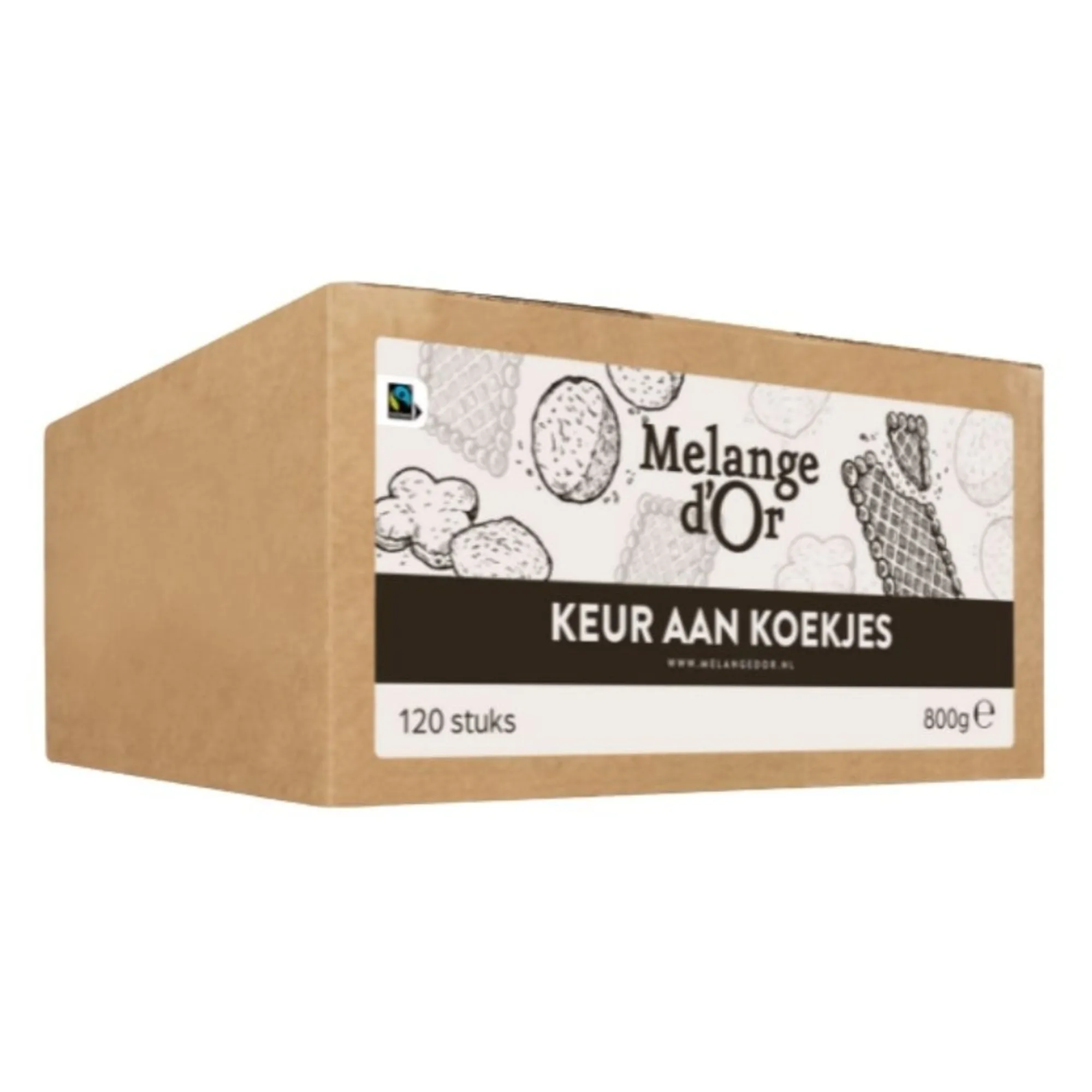 Melange d'Or Keur aan Koekjes 4 soorten (120 stuks)