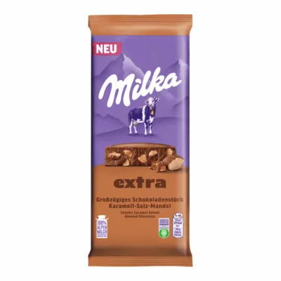 Milka Extra Gezouten Amandel Caramel (14x 190g)