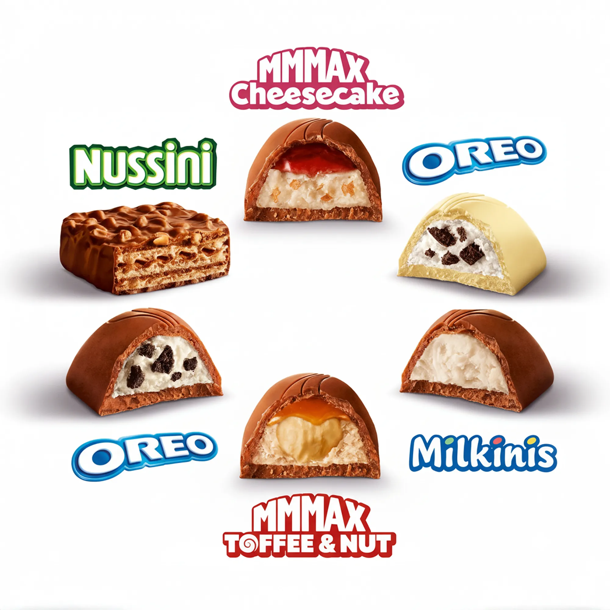 Milka Favourites Pralines (8x 141g) smaken