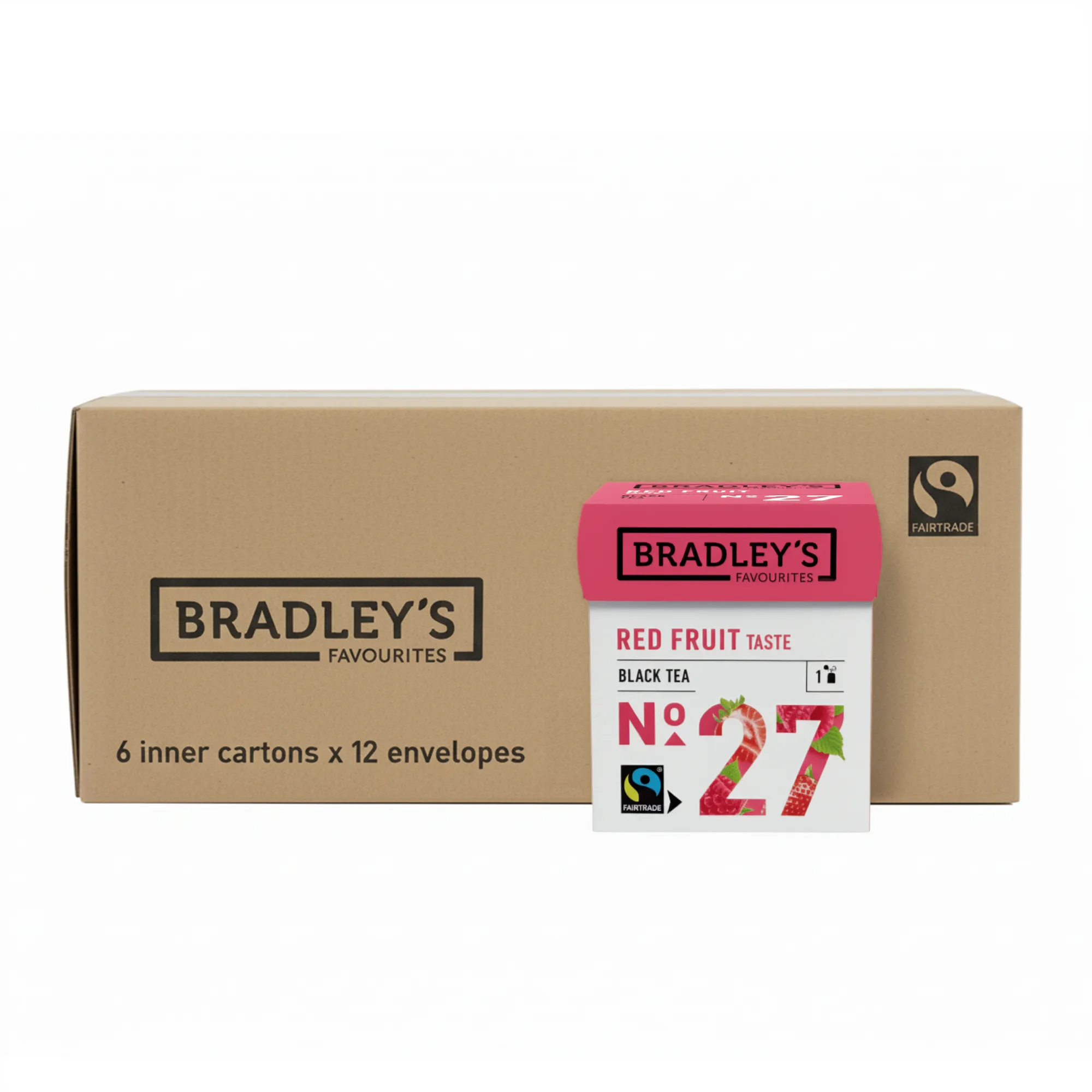 Bradley's Favourites Black Tea Red Fruit No. 27 (72x 2g)