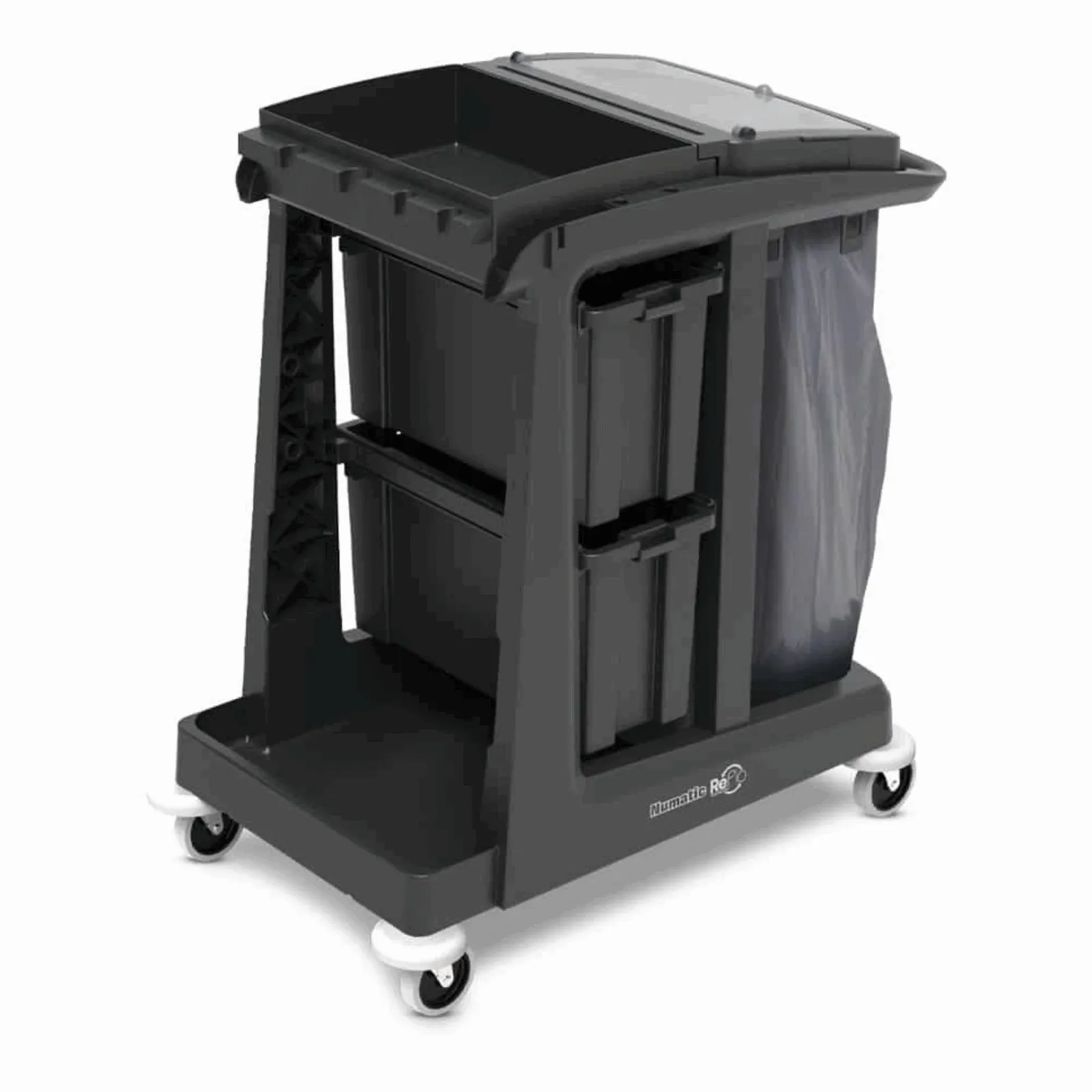 Numatic Werkwagen ECO-Matic EM2 2x 10L emmers