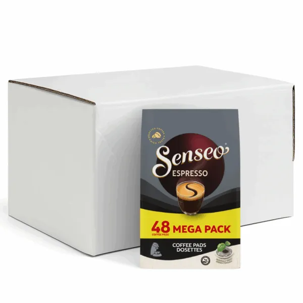 Senseo Espresso 48 pads (10 stuks) doos en zak
