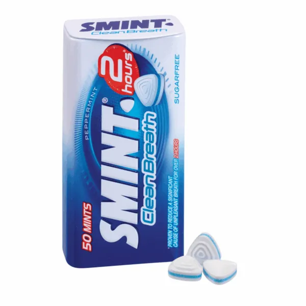Smint 2 Hours Clean Breath Peppermint (12x 35gr)