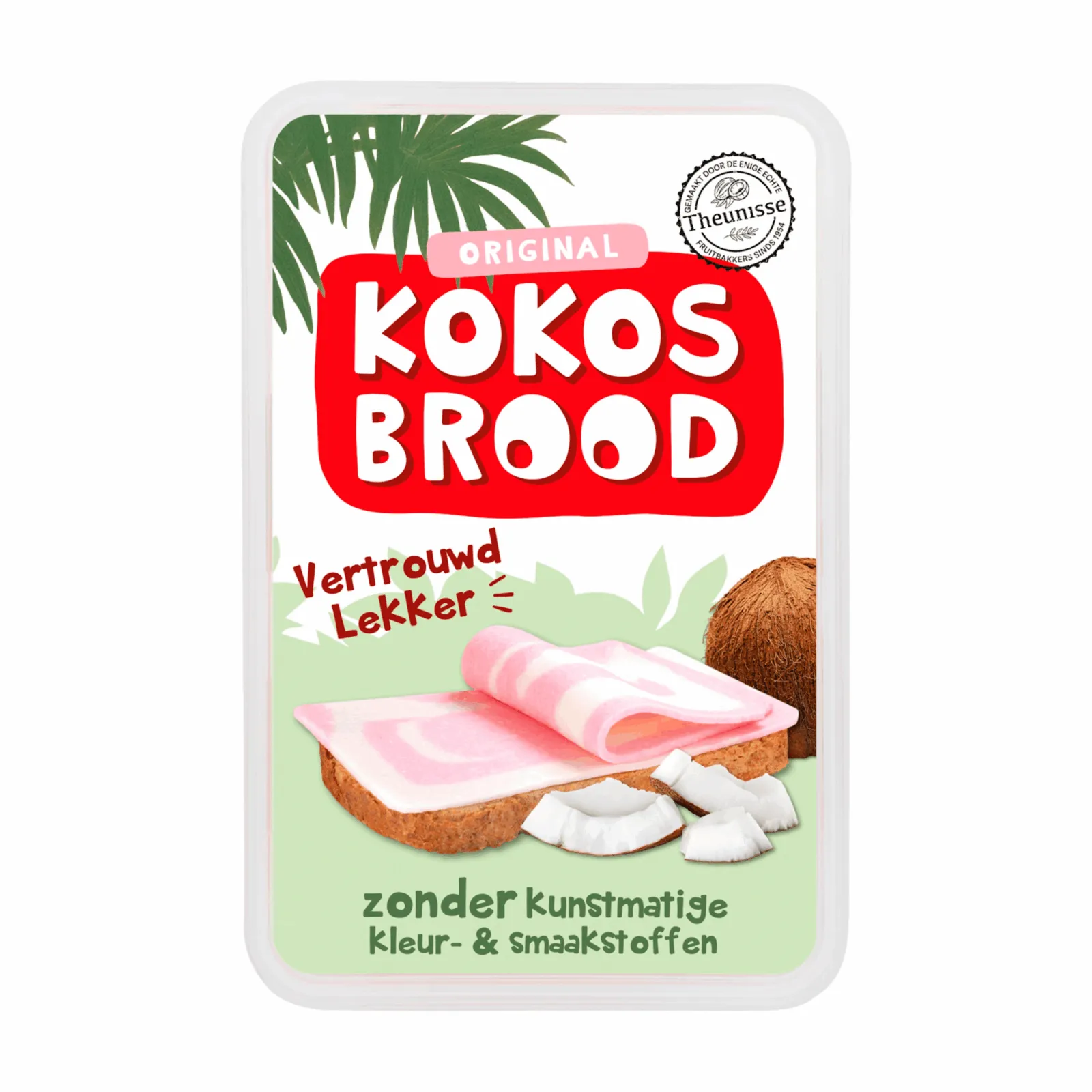 Theunisse Kokosbrood Originals (16x 275g)