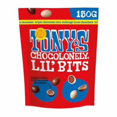 Tony’s Chocolonely Lil’ Bits Triple Chocolate (8x 150gr)