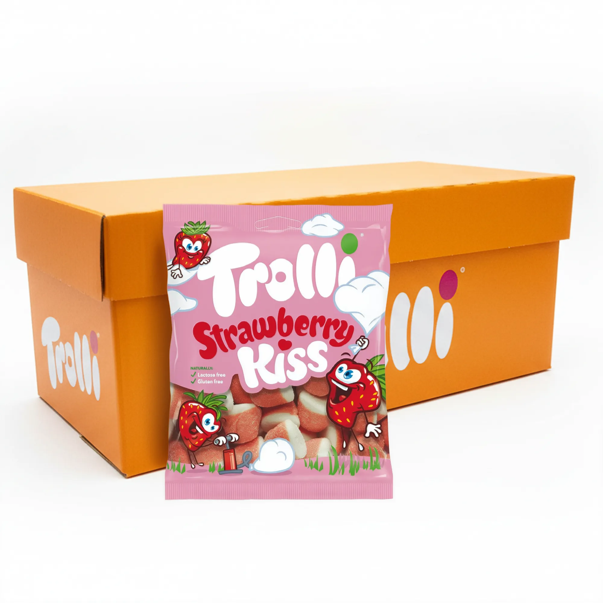 Trolli Kiss zakje (18x 200g) doos