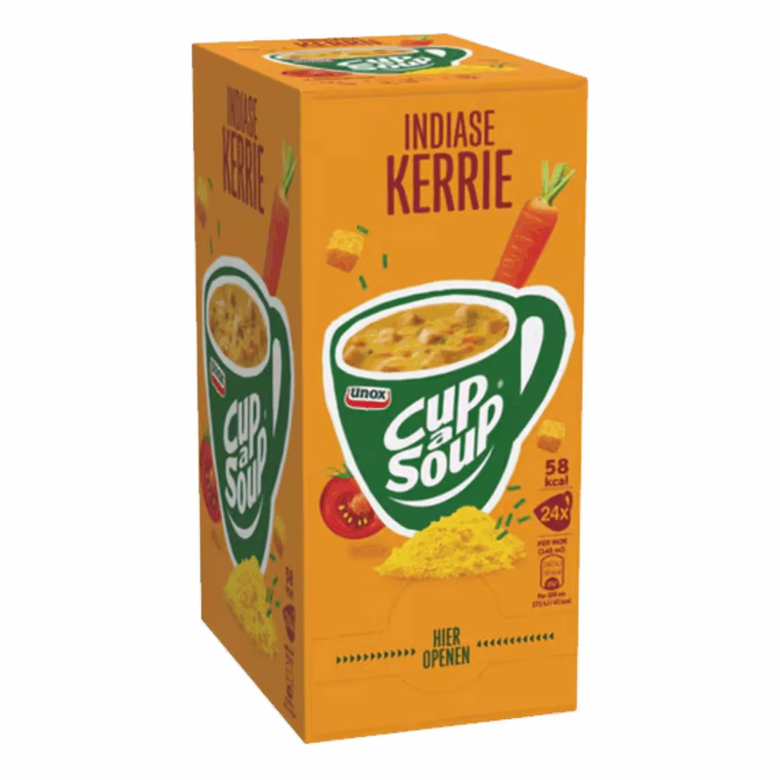 Unox Cup-a-Soup Indiase Kerrie (21x 175ml)