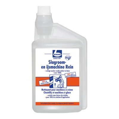 Dr. Becher Slagroom- en IJsmachine Reiniger (1 liter)