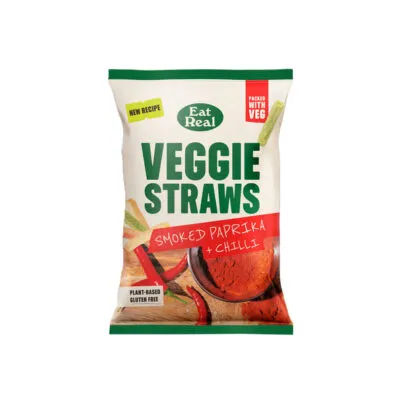 Eat Real Smoked Paprika & Chili Veggie Straws (10 stuks)