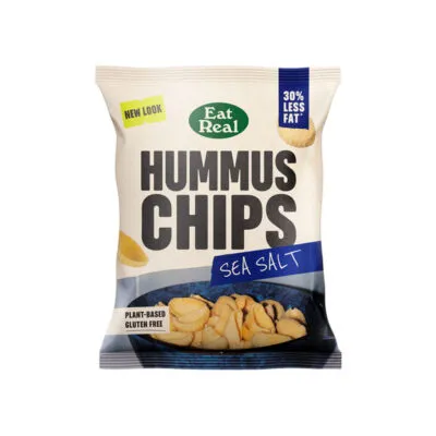 Eat Real Sea Salt Hummus Chips (18x 45gr)