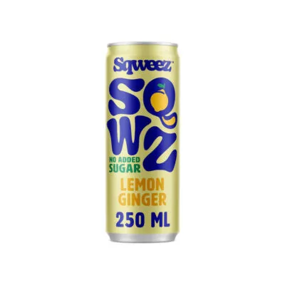 Sqweez lemon ginger blik (12x 250ml)
