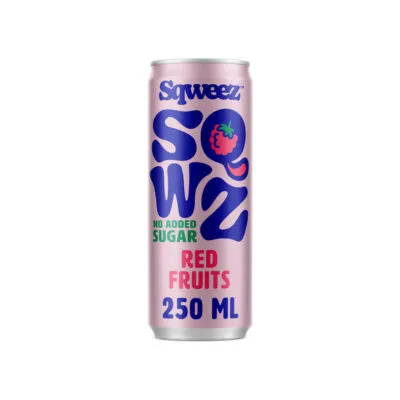 Sqweez red fruits blik (12x 250ml)