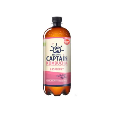 The Gutsy Captain kombucha raspberry bio (6x 1000ml)