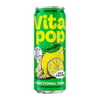 Vita Pop Soda Lemon Ginger (12x 33cl)