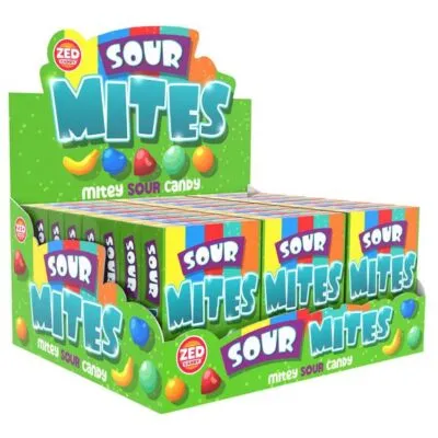Mites sour pocket box