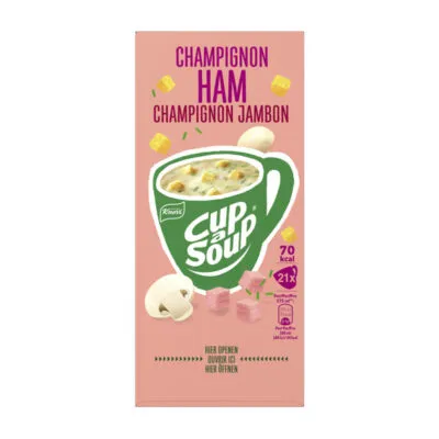 Knorr Cup-a-Soup Champignon Ham 21 x 175 ml