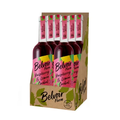 Belvoir Raspberry & Lemon Cordial 6x500ml
