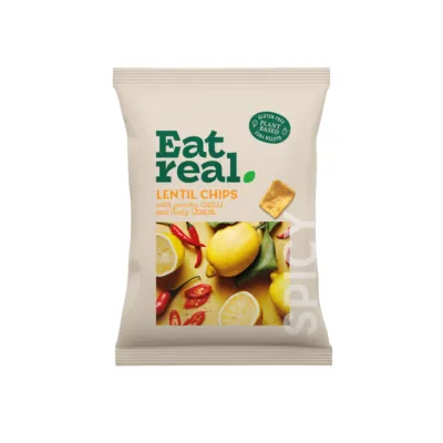 Eat Real Chilli & Lemon Lentil Chips