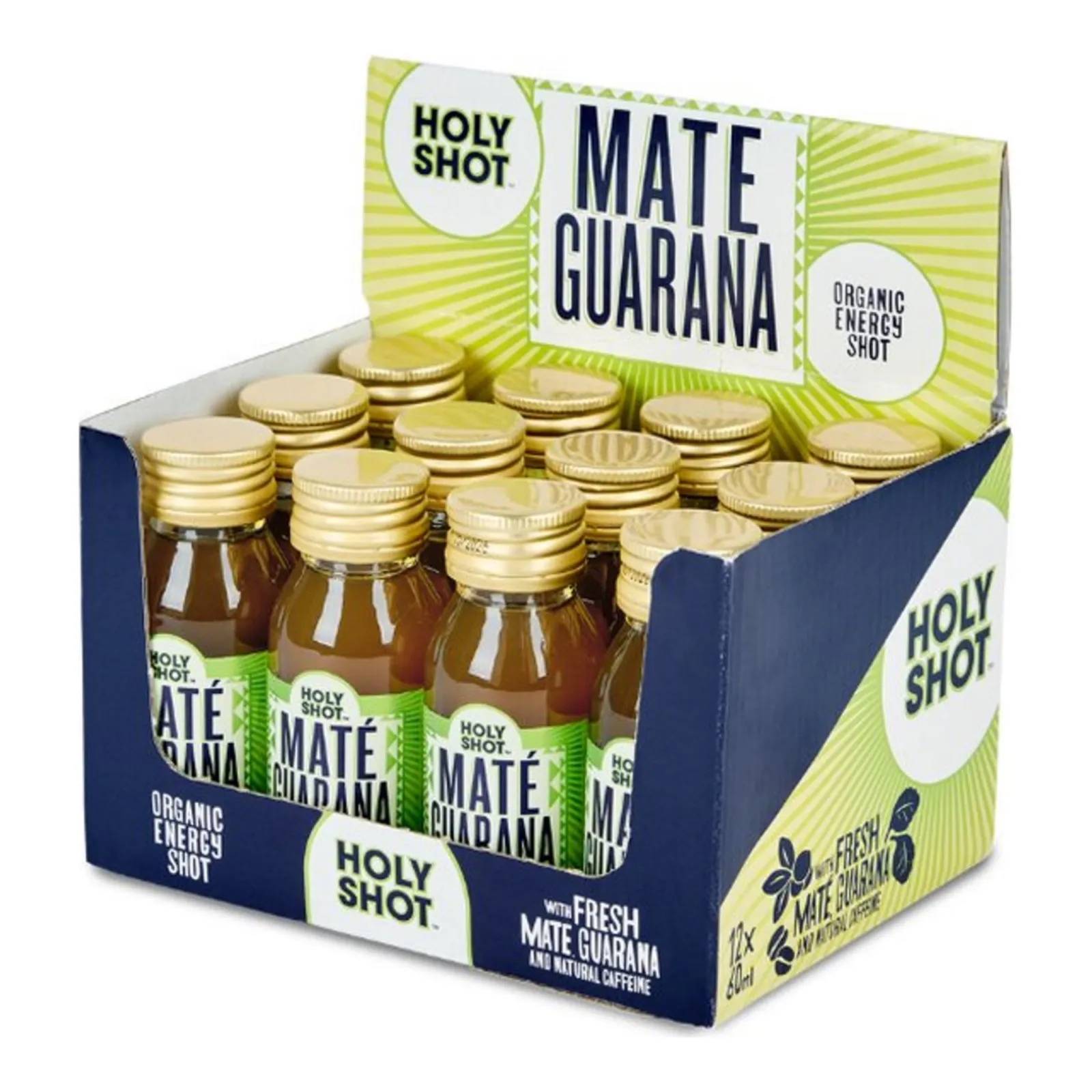Holyshot Maté-Guarana BIO (12x 60ml)