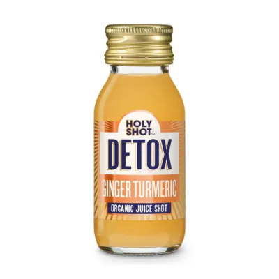 Holyshot detox ginger turmeric bio flesje (12x 60ml)_