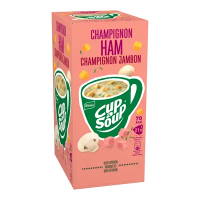Knorr Cup-a-Soup Champignon Ham (21x 175ml)
