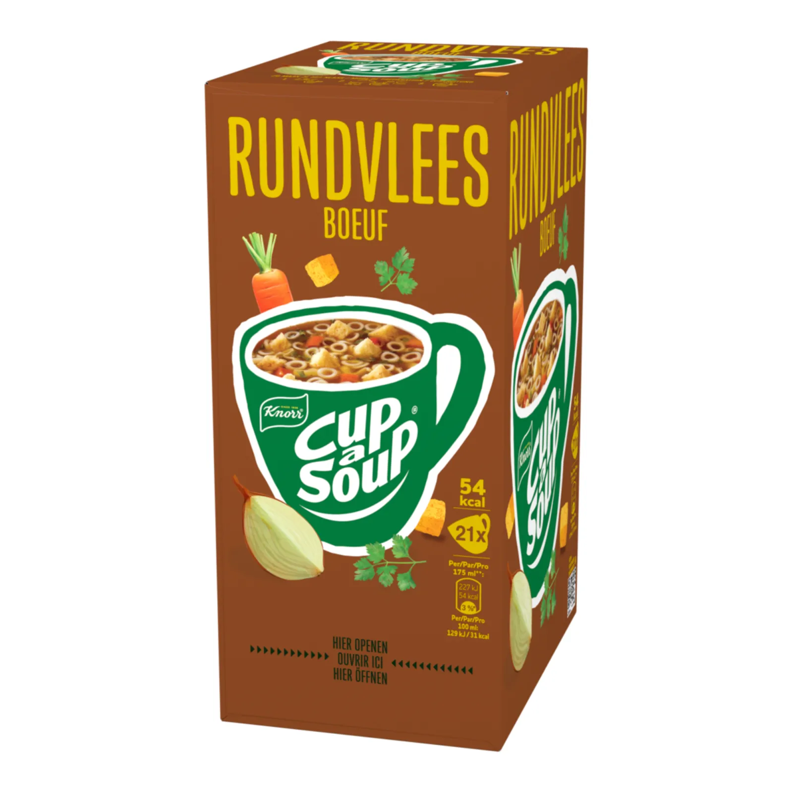 Knorr Cup-a-Soup Rundvlees (21x 175ml)