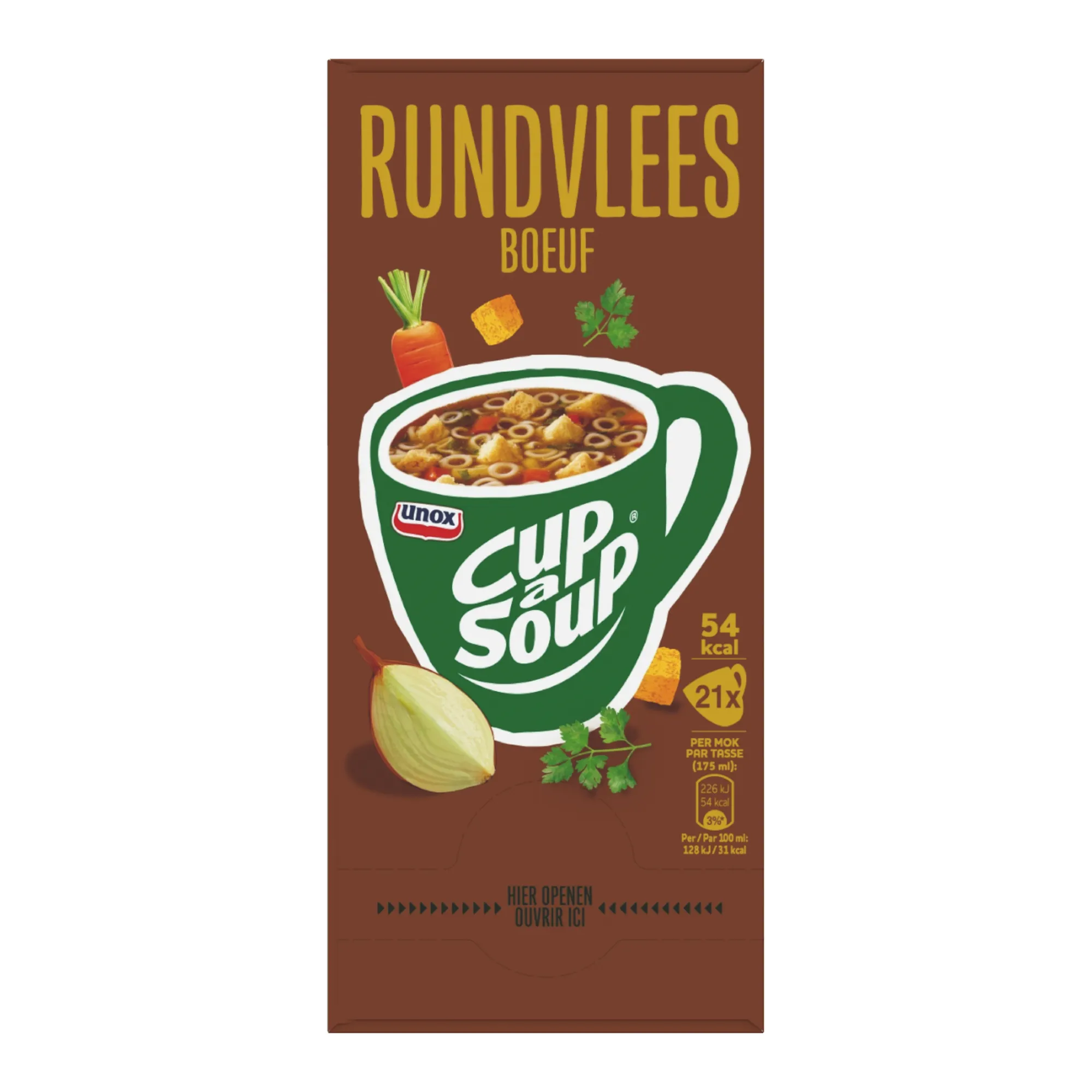 Knorr Cup-a-Soup Rundvlees (21x 175ml)