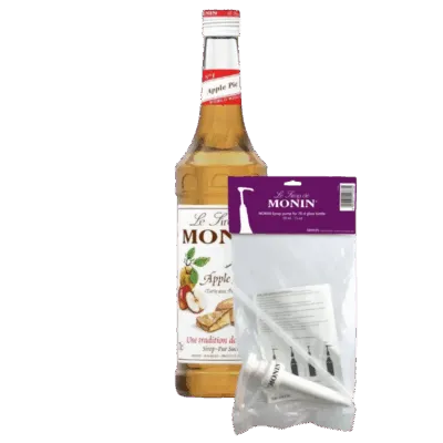 Siroop Appeltaart (70 cl) + Monin Siroop Pompje (10ml)
