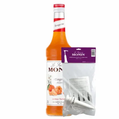 Monin Siroop Orange (70 cl) + Monin Siroop Pompje (10ml)