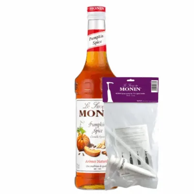 Monin Siroop Pumpkin Spice (70 cl) + Monin Siroop Pompje (10ml)