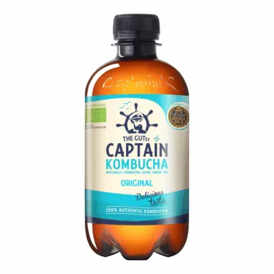 The Gutsy Captain Kombucha Original BIO (12x 400ml)