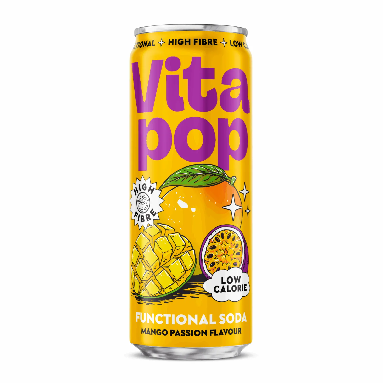 Vita Pop Soda Mango Passion (12x 33cl)
