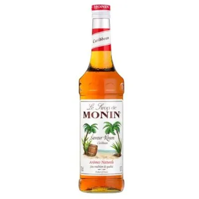Monin caribbean rum siroop 70cl