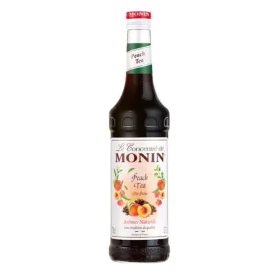 Monin peach tea siroop 70cl