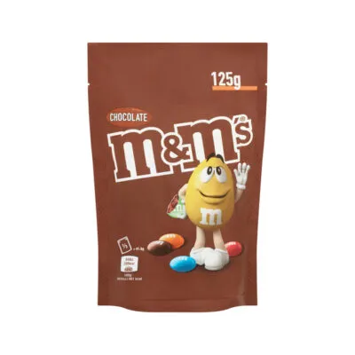 M&M’s choco zak 125 gr