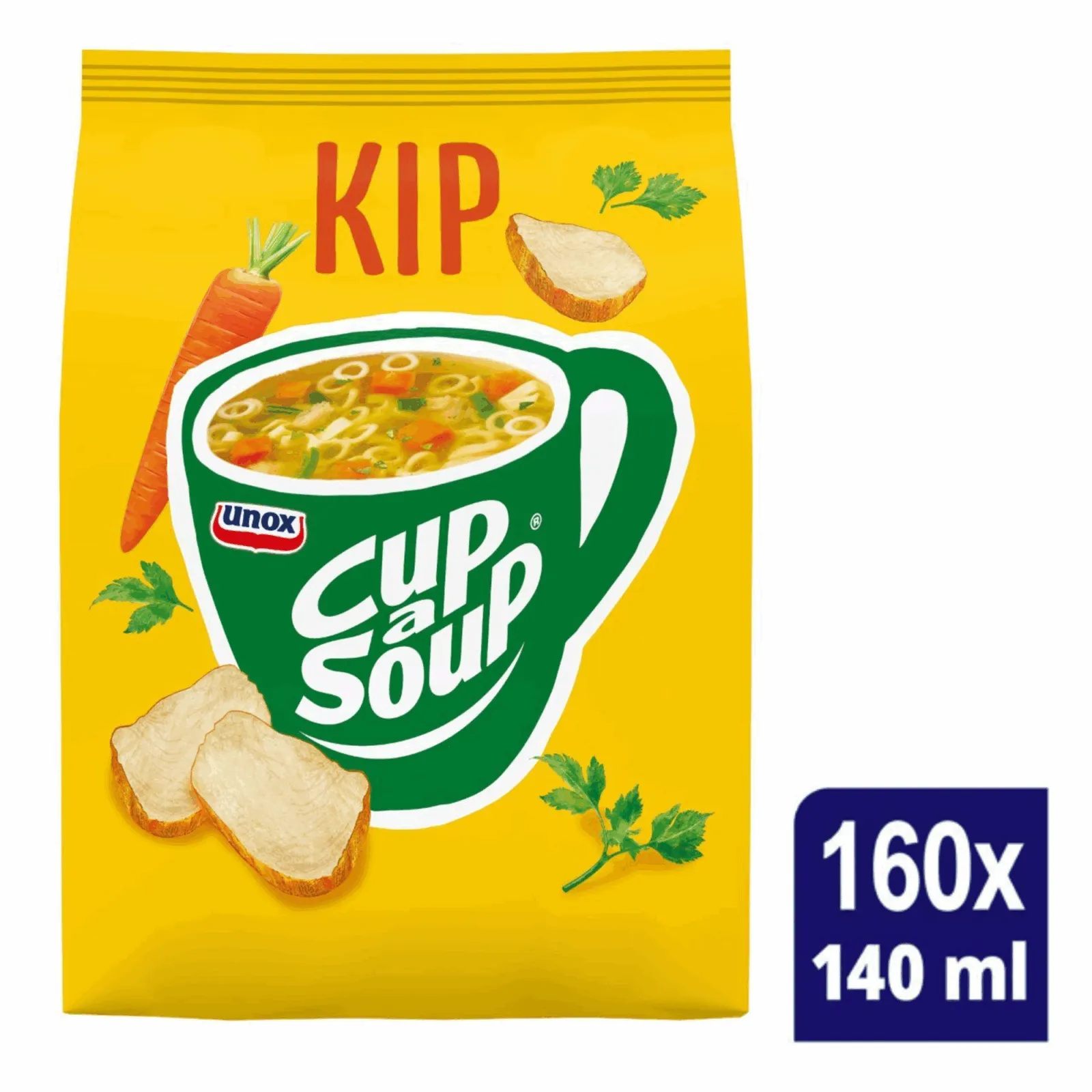 Knorr Cup-a-Soup Vending Kip (160x 140ml)
