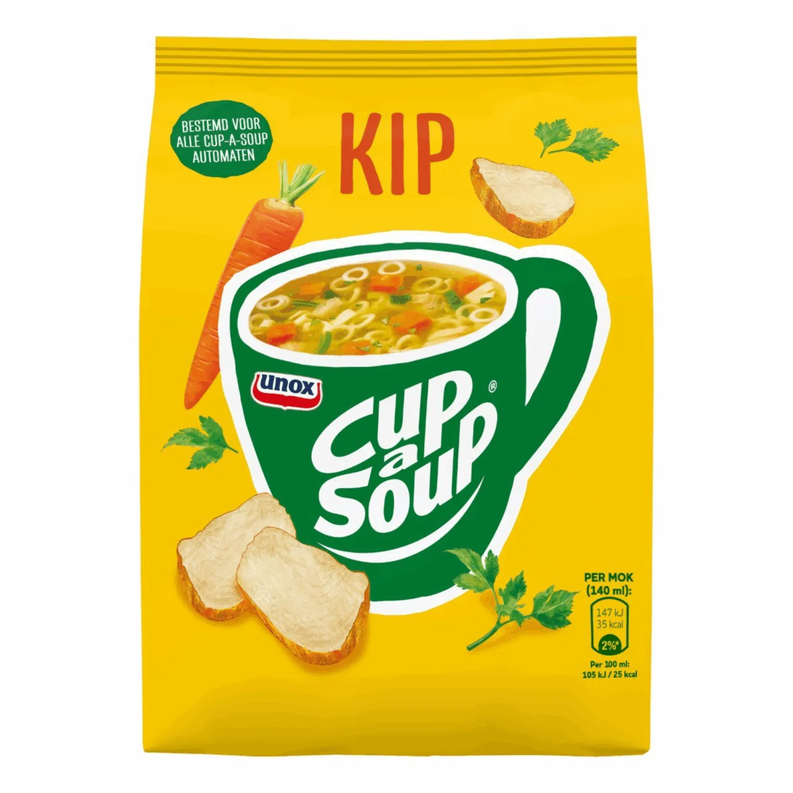Knorr Cup-a-Soup Vendingzak Kip 40-porties