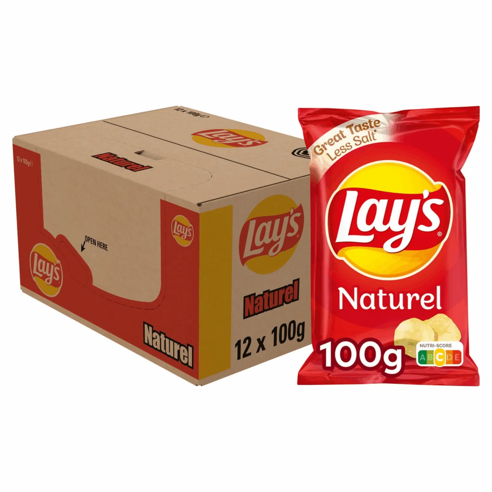 Lays Chips Paprika (12x 100g)