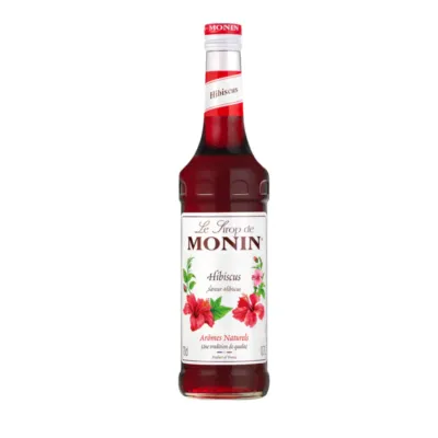 rode fles siroop monin voorkant