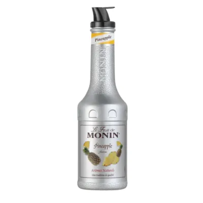 Puree Monin fles grijs voorkant