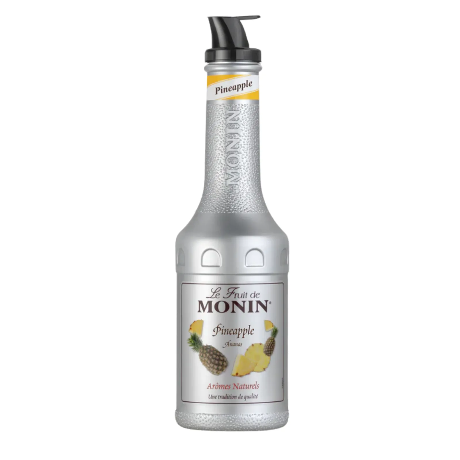 Puree Monin fles grijs voorkant