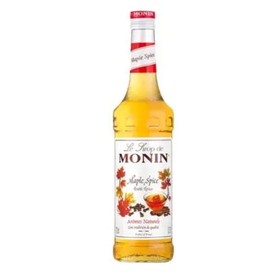 Voorkant Siroop Monin oranje fles